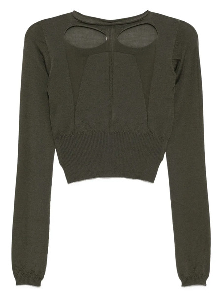  Rick Owens Wool Top - Green 