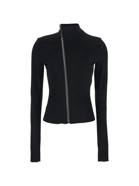  Rick Owens Zip-up Jacket - Black 