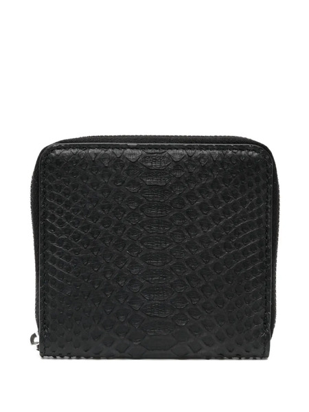  Rick Owens Zipped Wallet - Black 
