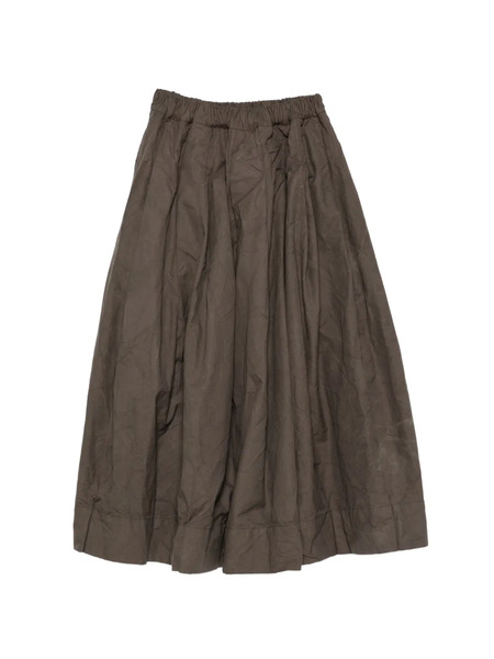  Ricorrrobe Elasticated-waist Midi Skirt - Grey 