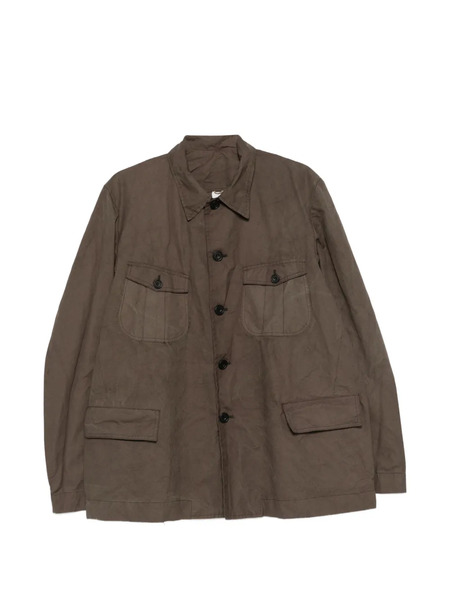  Ricorrrobe Lychen Buttoned Jacket - Brown 