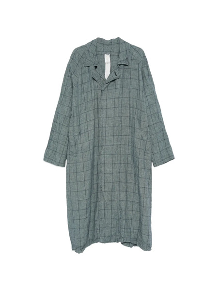  Ricorrrobe Tundra Check Coat - Green 