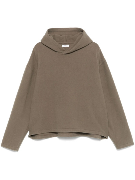  Rier Fleece Cropped Hoodie - Neutrals 