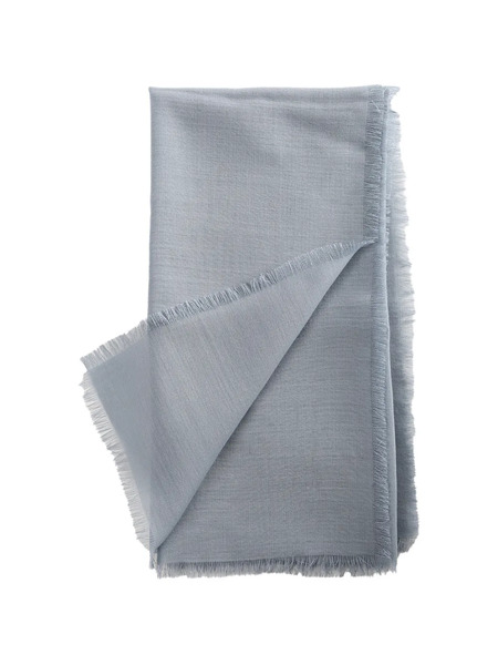  Rier Frayed Scarf - Blue 