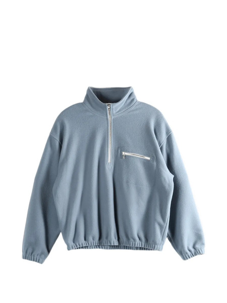  Rier Half-zip Fleece Sweatshirt - Blue 