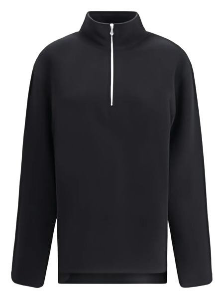  Rier Half-zip Pile Athletic Jacket - Black 