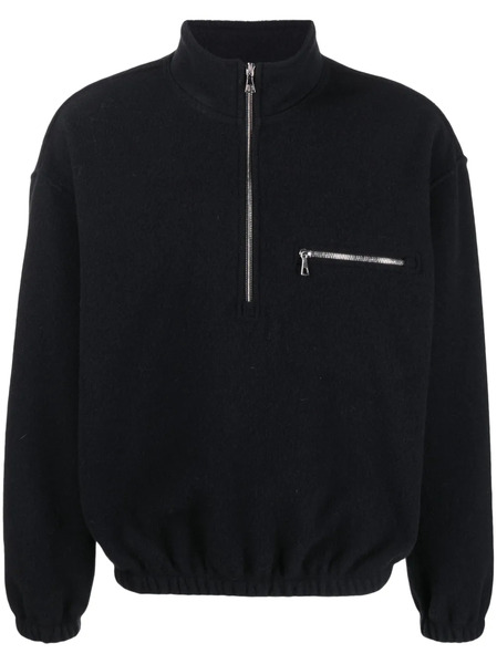  Rier High-neck Zip-up Jacket - Black 