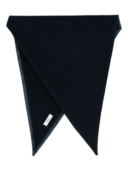  Rier Triangular Wool Scarf - Blue 