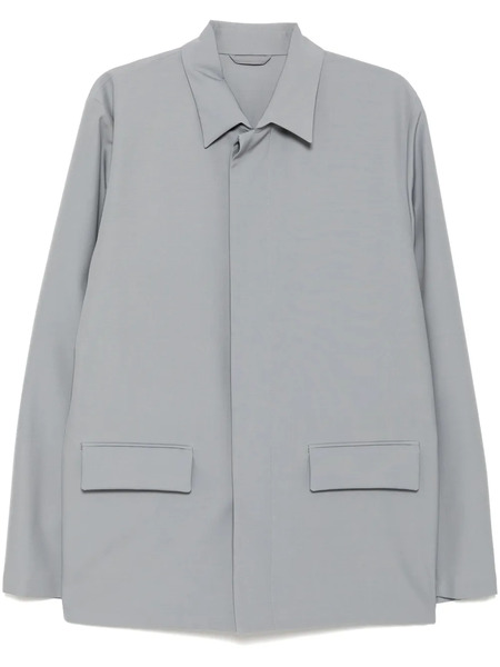  Rier Wool Shirt Jacket - Grey 
