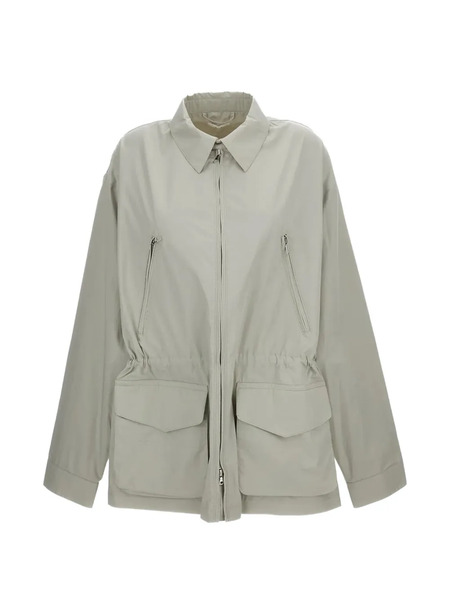 Rier Zipped Pockets Jacket - Grey 