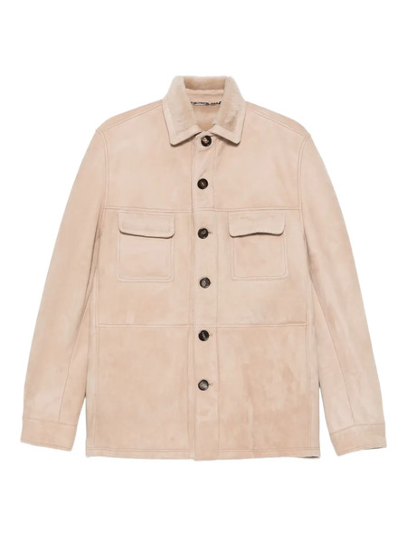  Rifugio Button-fastening Flap-pocket Jacket - Neutrals 
