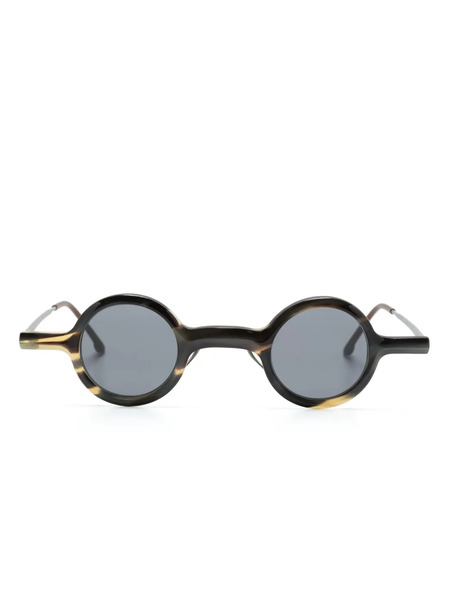 Rigards Rg0823 Round-frame Sunglasses - Black 