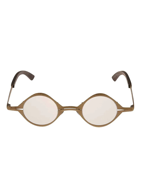  Rigards Round-frame Glasses - Brown 