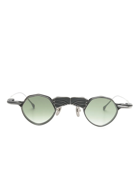  Rigards Round-frame Glasses - Silver 