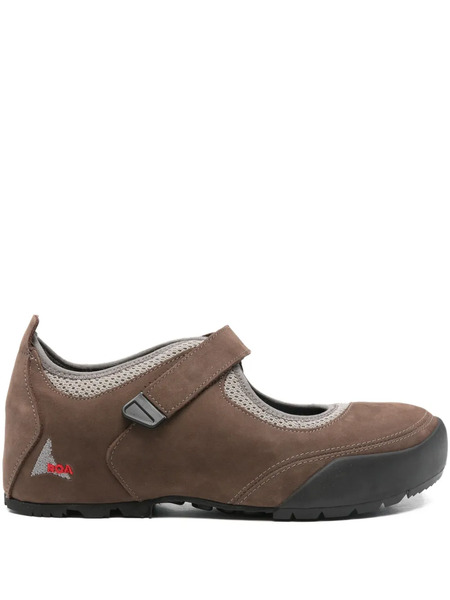  Roa Loie Strap-detail Sneakers - Brown 