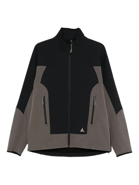  Roa Oke Two-tone Zip-up Jacket - Black 