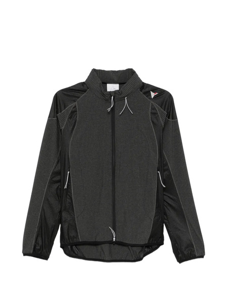  Roa Zip-fastening Striped Jacket - Grey 