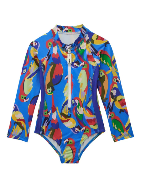  Roarsome Graphic-print Float Suit - Blue 