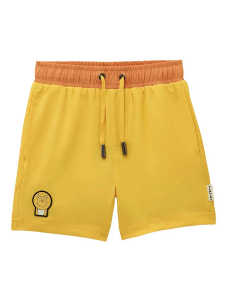  Roarsome Logo-patch Swim Shorts - White 