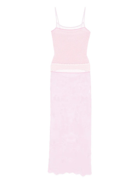  Roberta Einer Delicate Maxi Dress - Pink 