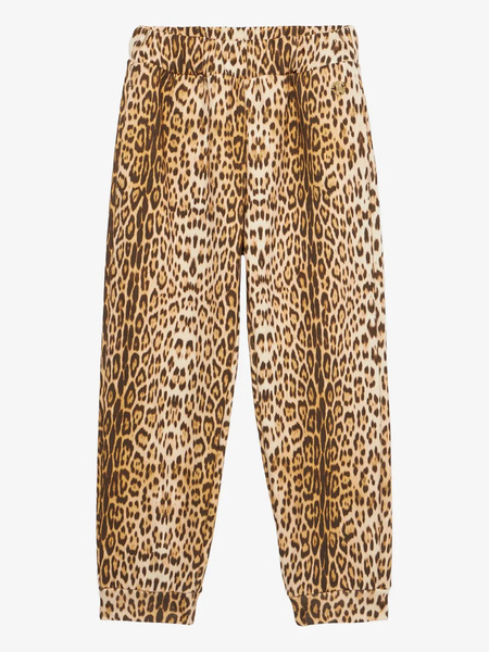  Roberto Cavalli Junior Leopard-print Trousers - Neutrals 