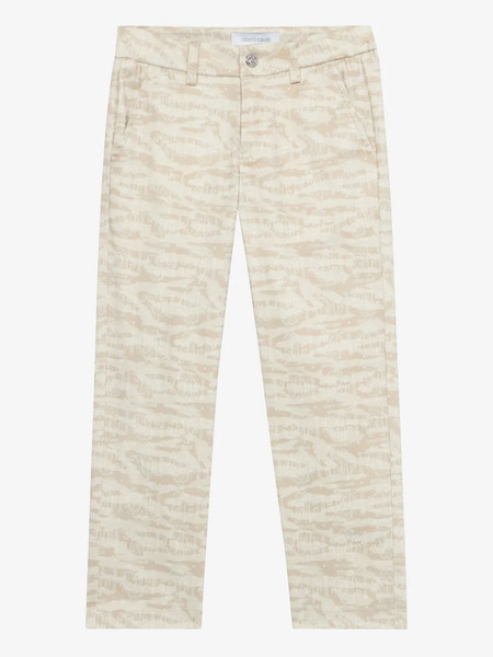  Roberto Cavalli Junior Monogram Trousers - Neutrals 