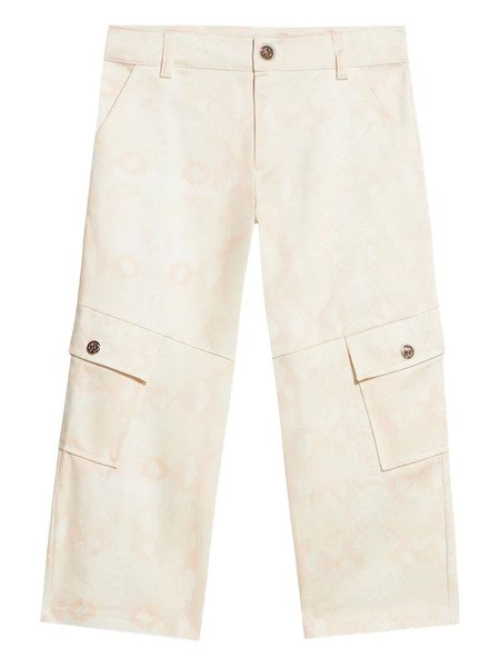  Roberto Cavalli Junior Patterned Cargo Pants - Neutrals 