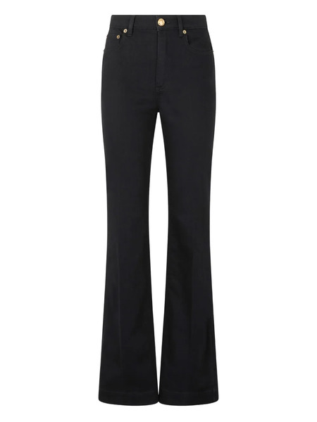  Roberto Cavalli Monogram Snake Jeans - Black 