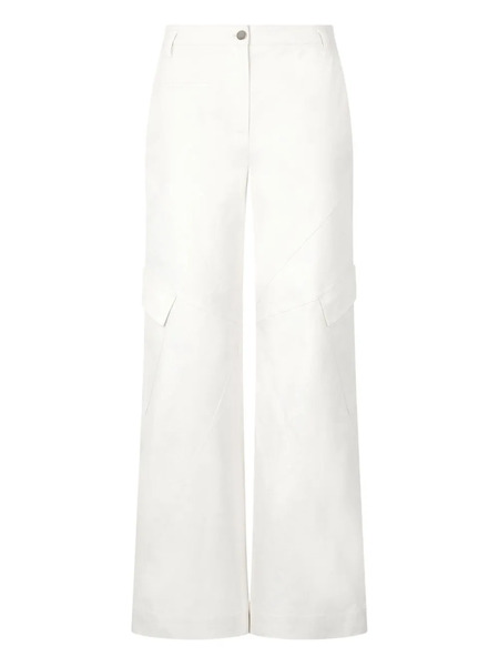 Roberto Cavalli Python-print Cargo Trousers - Neutrals 