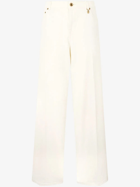  Roberto Cavalli Python-print Trousers - Neutrals 