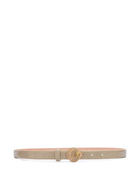  Roberto Cavalli Shell-shaped Buckle Belt - Neutrals 