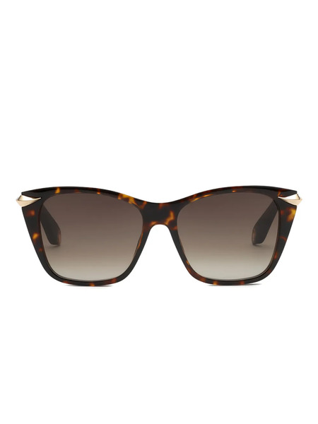  Roberto Cavalli Square-frame Sunglasses - Brown 