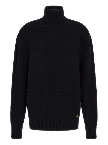  Roberto Cavalli Wool Jumper - Black 