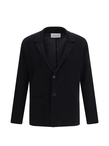  Roberto Collina Buttoned Jacket - Black 