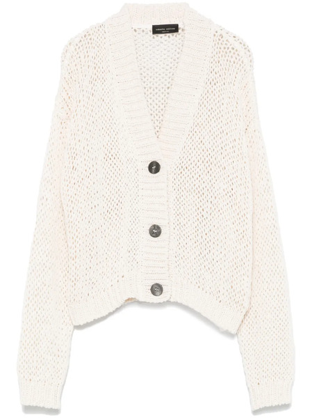  Roberto Collina Drop-shoulder Cardigan - Neutrals 
