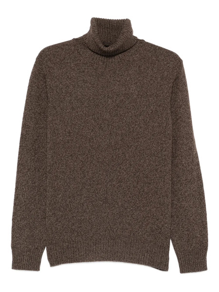  Roberto Collina Turtleneck Sweater - Brown 
