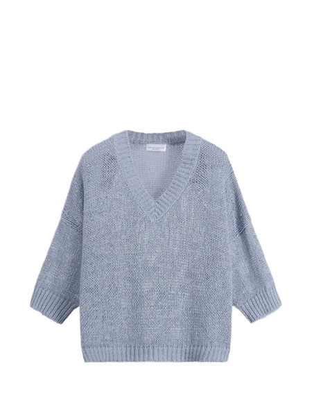  Roberto Collina V-neck Sweater - Blue 