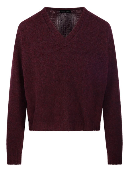  Roberto Collina V-neck Sweater - Red 