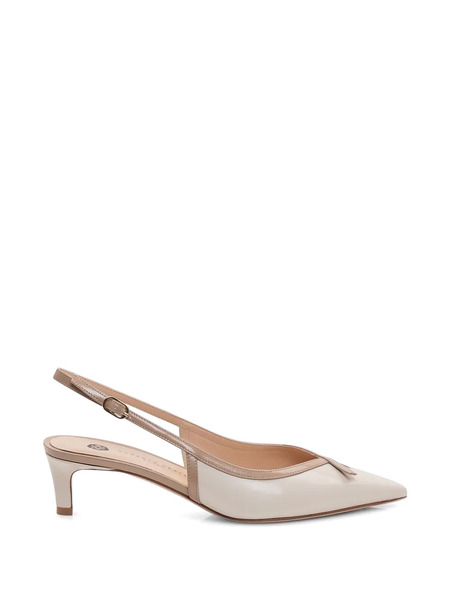  Roberto Festa Pointed-toe Slingback Pumps - Neutrals 