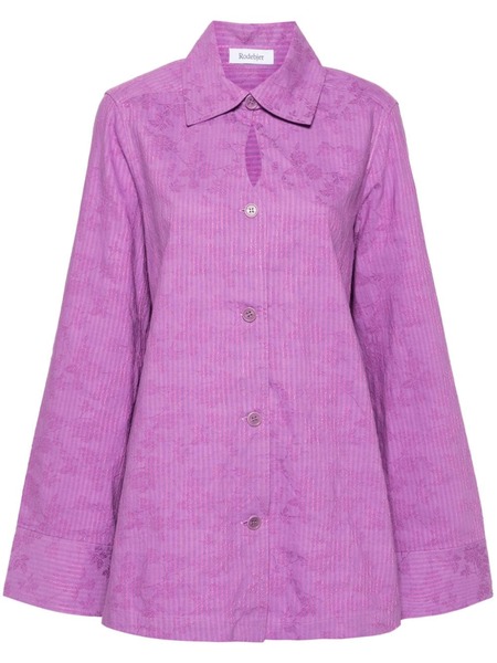  Rodebjer Bahar Striped Shirt - Purple 
