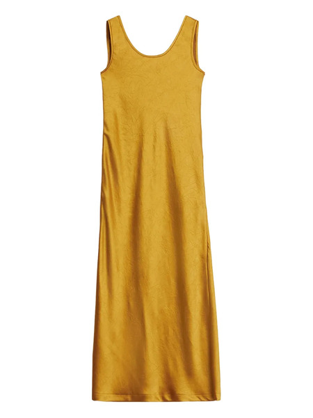  Rodebjer Eloise Satin Maxi Dress - Yellow 