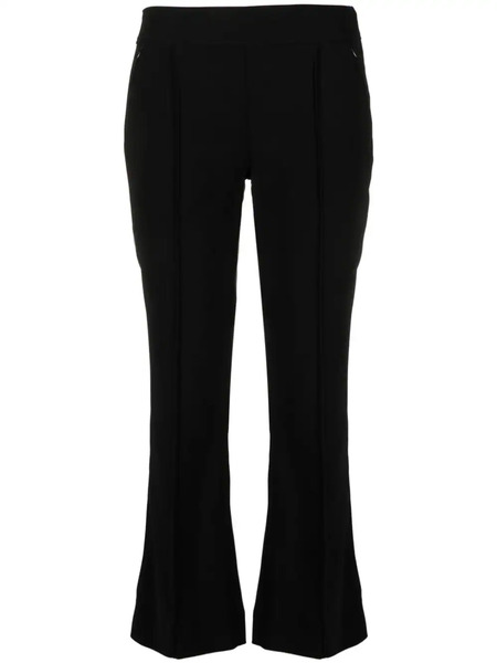  Rodebjer Jeju Flared Cropped Trousers - Black 
