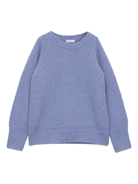  Rodebjer Ribbed Wool Sweater - Purple 
