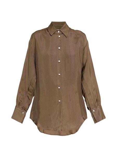  Róhe Button-up Shirt - Brown 