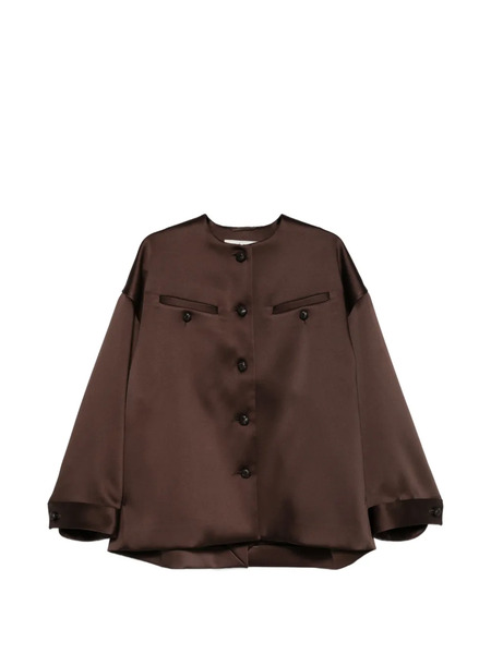  Róhe Chest-pocket Button Jacket - Brown 