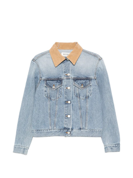  Róhe Collar Pocket Jacket - Blue 