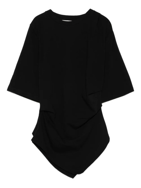  Róhe Draped T-shirt - Black 