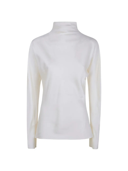  Róhe High-neck Button-fastening Blouse - Neutrals 