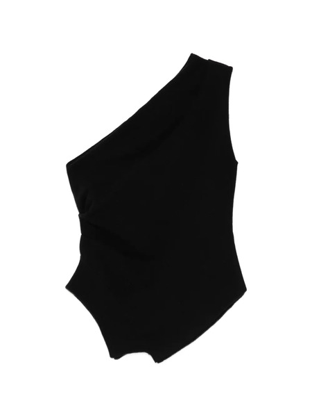  Róhe One-shoulder Top - Black 