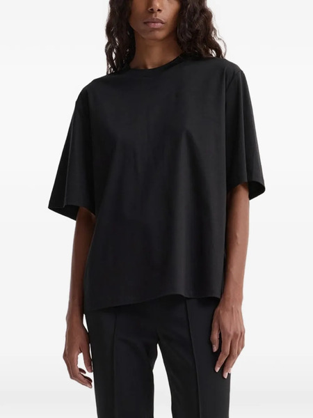  Róhe Oversized Crew Neck T-shirt - Black 